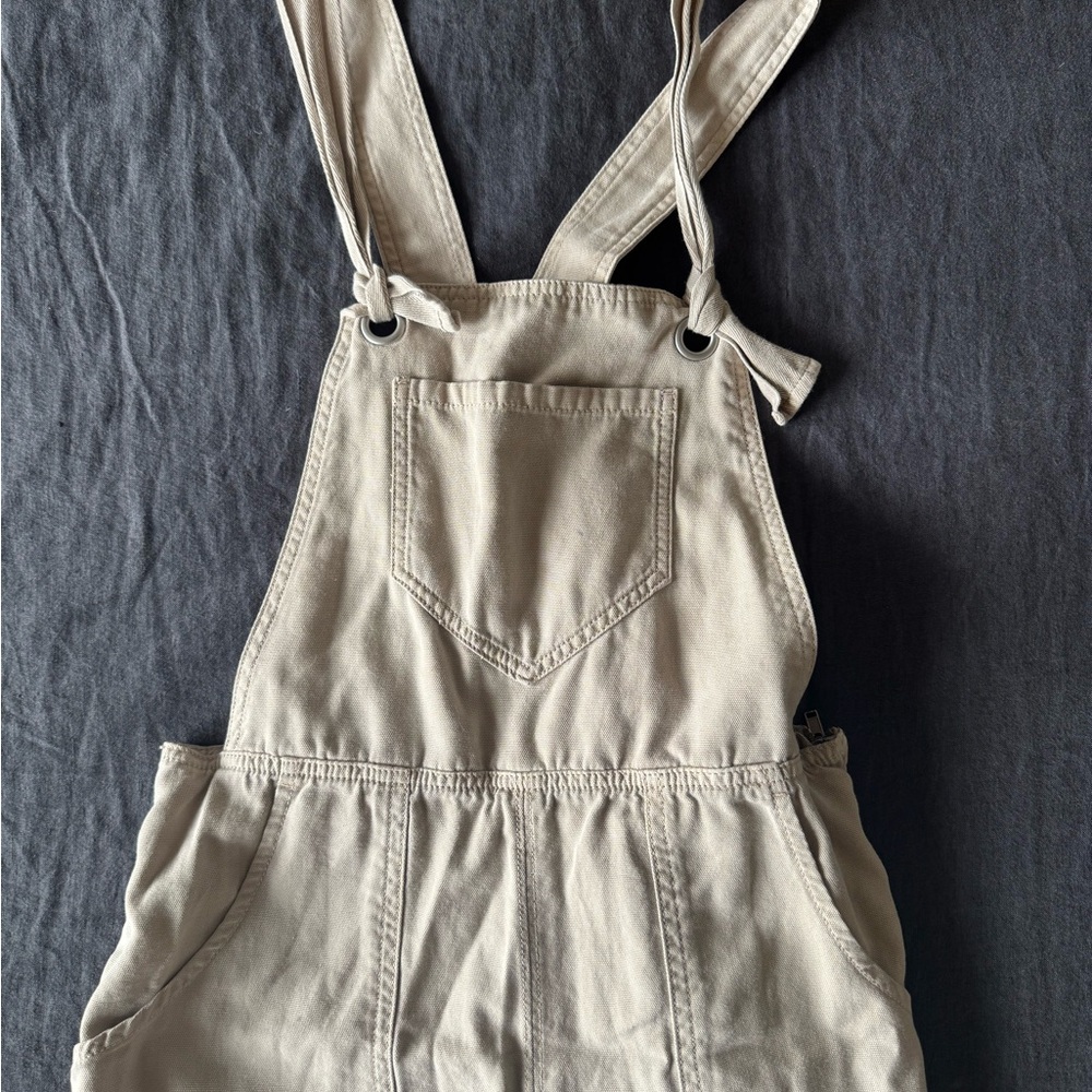Anthropologie Beige Overalls